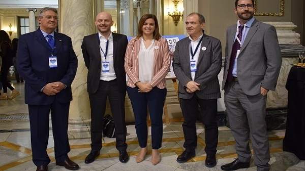 Representantes del grupo Air France-KLM y Turismo València Representantes del grupo Air France-KLM y Turismo València