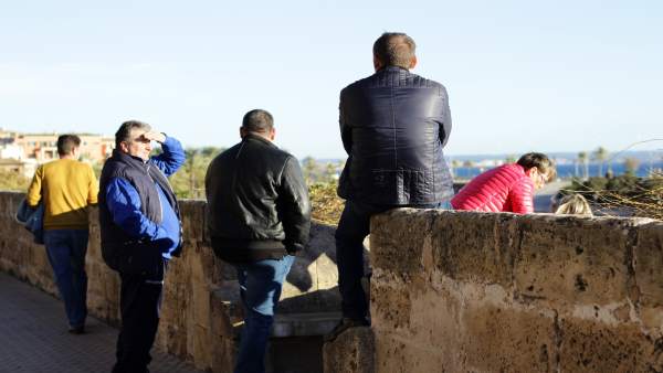 Turista, turismo, palma, murada, recurso, turistas, gente Turista, turismo, palma, murada, recurso, turistas, gente