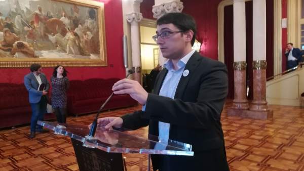 El conseller de Trabajo, Comercio e Industria, Iago Negueruela El conseller de Trabajo, Comercio e Industria, Iago Negueruela
