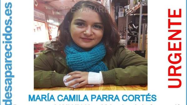 Cartel difundido en las redes sobre la desaparición Cartel difundido en las redes sobre la desaparición