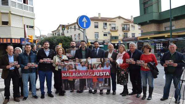 El PSOE presenta Málaga más justa El PSOE presenta Málaga más justa