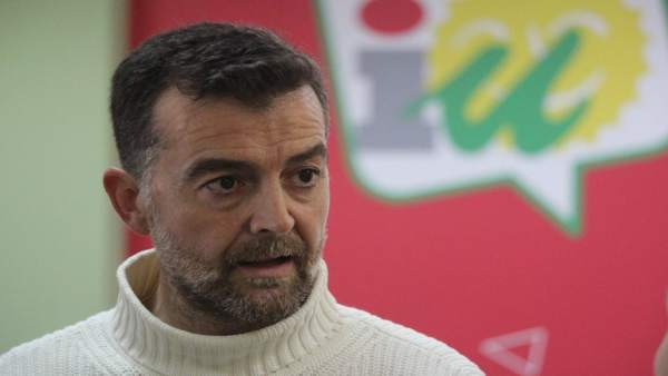 Antonio Maíllo, este martes en la sede de IULV-CA Antonio Maíllo, este martes en la sede de IULV-CA