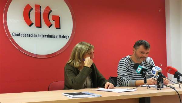 Presentación del balance sobre el mercado laboral gallego en 2017 por la CIG Presentación del balance sobre el mercado laboral gallego en 2017 por la CIG