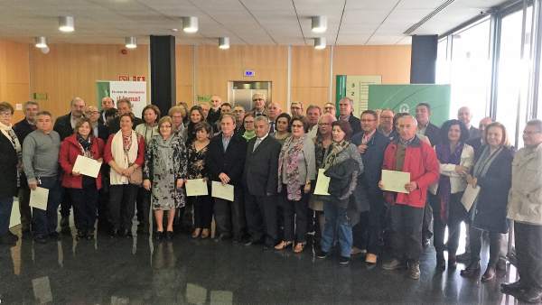 Reconocimiento a los trabajadores de la Junta en Jaén jubilados en 2017. Reconocimiento a los trabajadores de la Junta en Jaén jubilados en 2017.