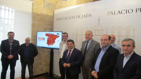 Presentación de las dos etapas jienennses de La Vuelta Presentación de las dos etapas jienennses de La Vuelta