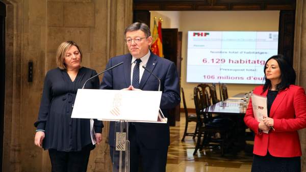 Presentación del plan de vivienda del Consell Presentación del plan de vivienda del Consell