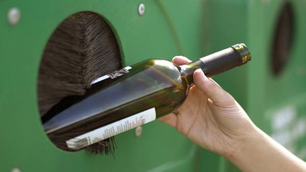 Reciclaje de vídrio. Reciclaje de vídrio.
