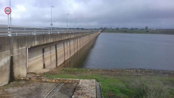 Embalse de Ruecas en marzo 2018 Embalse de Ruecas en marzo 2018