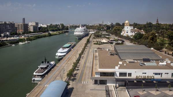 Acuario y Muelle de las Delicias en Sevilla Acuario y Muelle de las Delicias en Sevilla