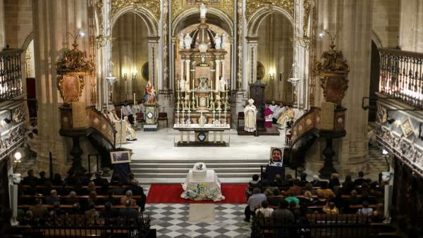 Misa funeral por el niño Gabriel Cruz en la Catedral de Almería Misa funeral por el niño Gabriel Cruz en la Catedral de Almería