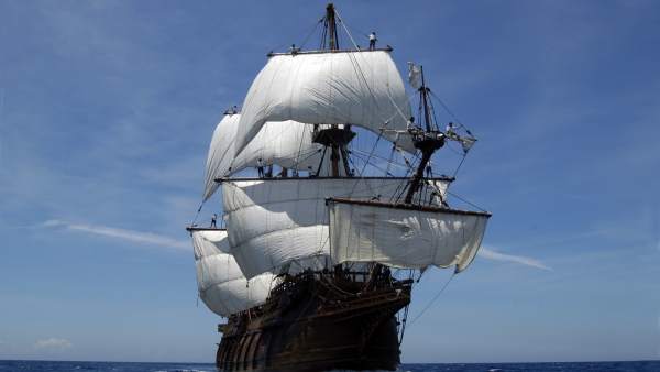 El galeón 'Andalucía' El galeón 'Andalucía'