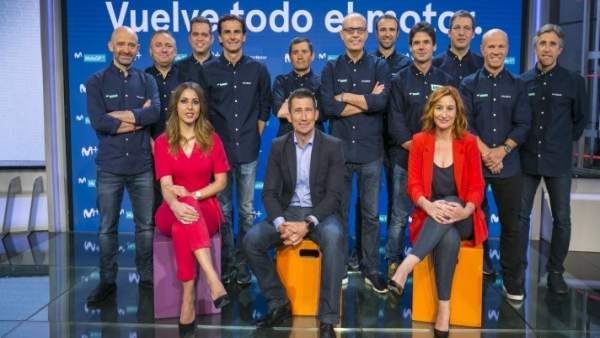 El nuevo equipo de Movistar+ para la temporada del motor El nuevo equipo de Movistar+ para la temporada del motor