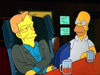 Stephen Hawking en 'Los Simpson'