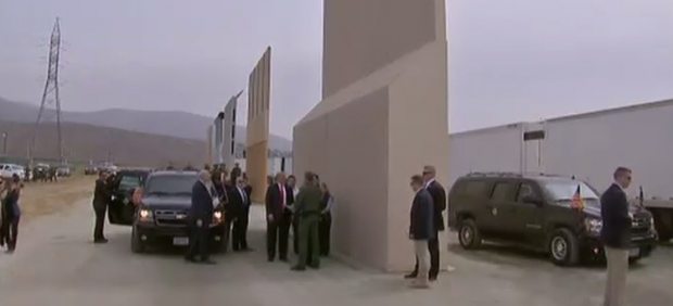 Trump elige su muro