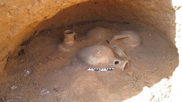Imágenes de las excavaciones del yacimiento de la Casa Fontes Imágenes de las excavaciones del yacimiento de la Casa Fontes