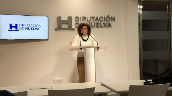 La vicepresidenta de la Diputación de Huelva, María Eugenia Limón. La vicepresidenta de la Diputación de Huelva, María Eugenia Limón.