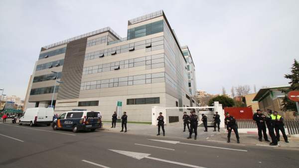 Imagen de los juzgados de Almería donde declara Ana Julia Quezada Imagen de los juzgados de Almería donde declara Ana Julia Quezada