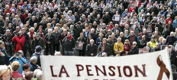 Manifestación de jubilados.