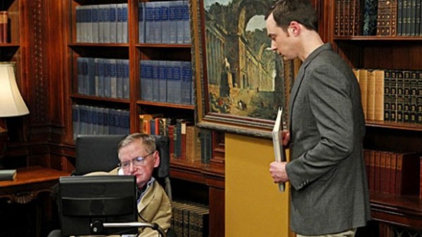 Stephen Hawking en 'The Big Bang Theory' Stephen Hawking en 'The Big Bang Theory'