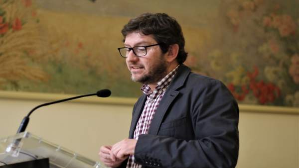 El portavoz parlamentario de Podemos, Alberto Jarabo El portavoz parlamentario de Podemos, Alberto Jarabo