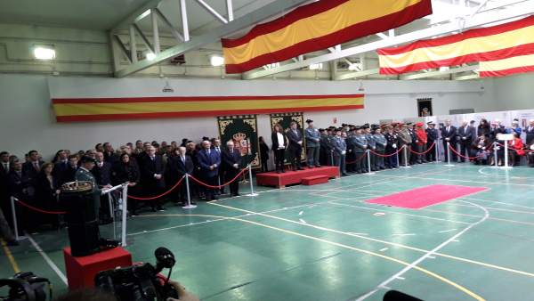 José Santigo Martín Gómez toma posesión como coronel jefe de la Guardia Civil. José Santigo Martín Gómez toma posesión como coronel jefe de la Guardia Civil.