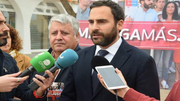 Daniel Pérez en rueda de prensa Daniel Pérez en rueda de prensa