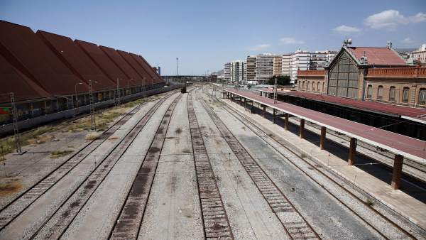 Imagen de la estación de tren de Almería Imagen de la estación de tren de Almería