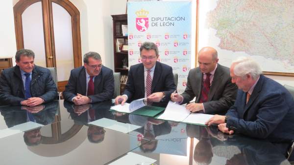 Firma Del Acuerdo Diputación De León E Itacyl 14-3-2018 Firma Del Acuerdo Diputación De León E Itacyl 14-3-2018