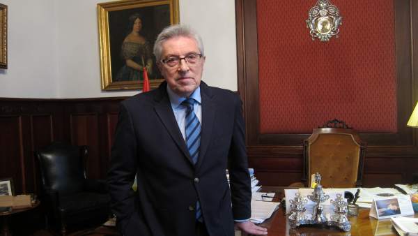 El presidente del TSXG, Miguel Ángel Cadenas, en una entrevista El presidente del TSXG, Miguel Ángel Cadenas, en una entrevista