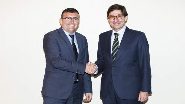 Los presidentes de CajaGranada Fundación y Bankia Los presidentes de CajaGranada Fundación y Bankia