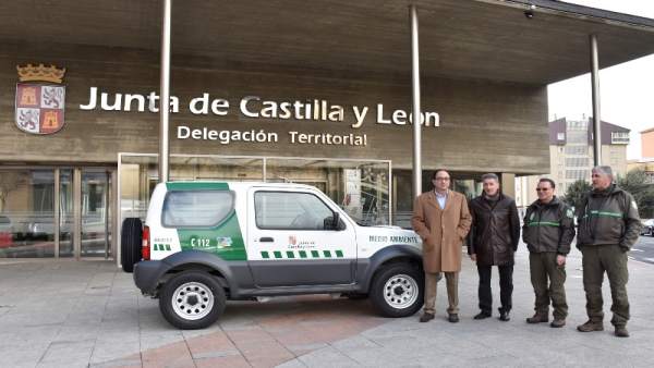 Acto de entrega de vehículos en Soria. 14-03-18 Acto de entrega de vehículos en Soria. 14-03-18