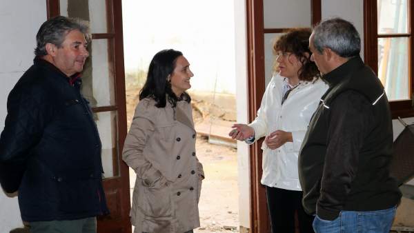 La subdelegada del Gobierno en Huelva visita obras del Profea. La subdelegada del Gobierno en Huelva visita obras del Profea.