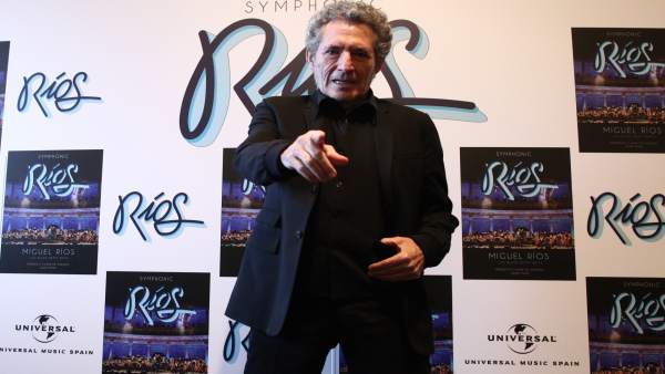 El cantante Miguel Ríos presenta Symphonic Ríos El cantante Miguel Ríos presenta Symphonic Ríos