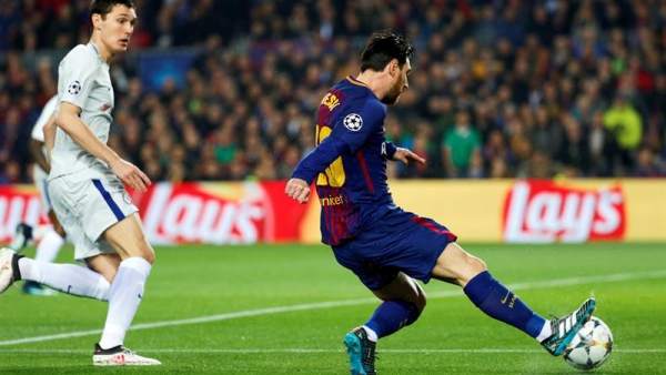 Gol cien de Messi en Champions Gol cien de Messi en Champions