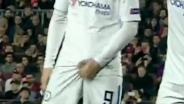 Morata en el Camp Nou Morata en el Camp Nou