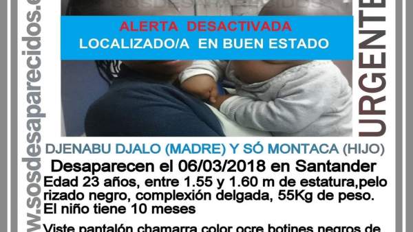 La madre y el bebé encontrados La madre y el bebé encontrados