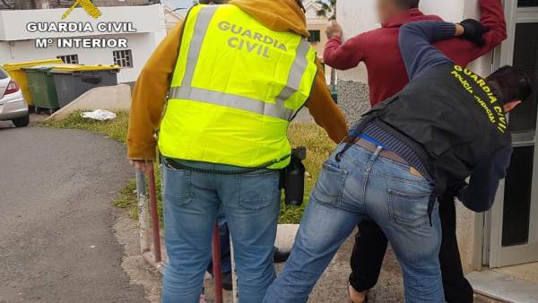 Detención de un atracador Detención de un atracador