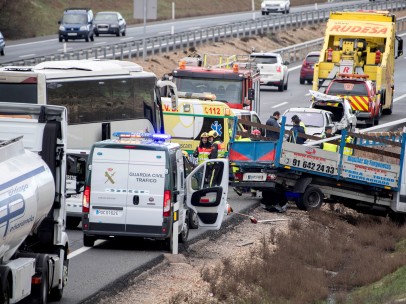 Accidente en la A-42