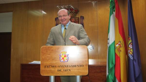 El alcalde de Jaén, Javier Márquez El alcalde de Jaén, Javier Márquez
