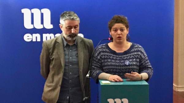 Ana Seijas y Gonzalo Rodríguez presentan el plenario de En Marea del 17 de marzo Ana Seijas y Gonzalo Rodríguez presentan el plenario de En Marea del 17 de marzo