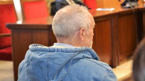 Bartolomé Cursach en el juicio contra él por tenencia ilícita de armas Bartolomé Cursach en el juicio contra él por tenencia ilícita de armas