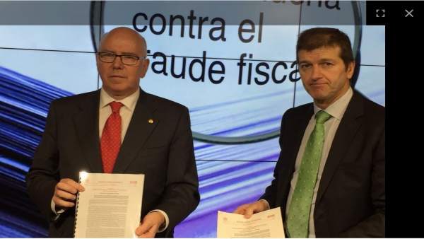 José María Iruarrizaga y Aitor Soloeta presentan el plan contra el fraude 2018 José María Iruarrizaga y Aitor Soloeta presentan el plan contra el fraude 2018