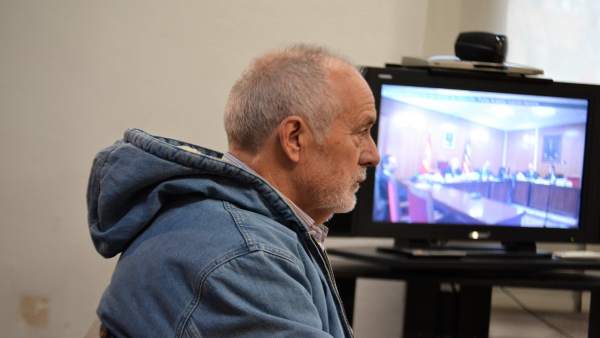 Bartolomé Cursach en el juicio contra él por tenencia ilícita de armas Bartolomé Cursach en el juicio contra él por tenencia ilícita de armas