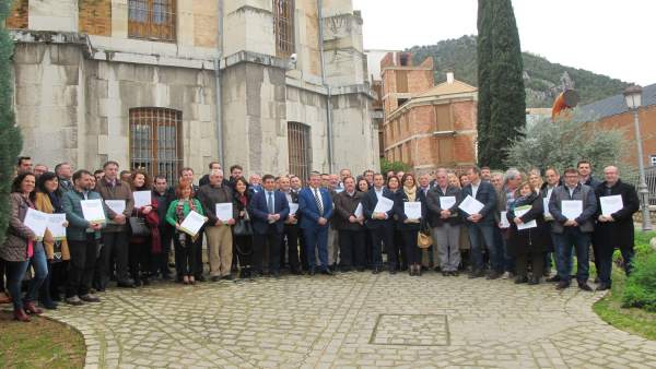 Entrega de infomes del Pacto de los Alcaldes contra el cambio climático. Entrega de infomes del Pacto de los Alcaldes contra el cambio climático.