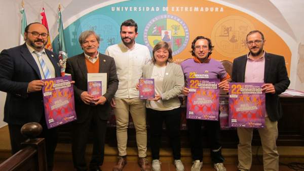 Presentación de la XXII Gimnastrada de Cáceres Presentación de la XXII Gimnastrada de Cáceres
