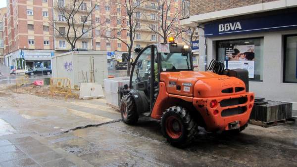 Obras En La Calle Federico Anaya 15-3-2018 Obras En La Calle Federico Anaya 15-3-2018
