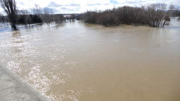 EL río Adaja hoy 15-3-2108 EL río Adaja hoy 15-3-2108
