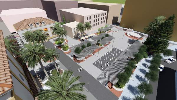 Proyecto de remodelación de la plaza de la Iglesia de San Pedro. Marbella Proyecto de remodelación de la plaza de la Iglesia de San Pedro. Marbella