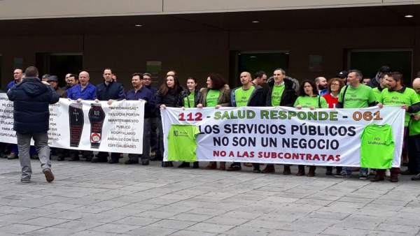 Concentración de 'Jaén por su salud' Concentración de 'Jaén por su salud'