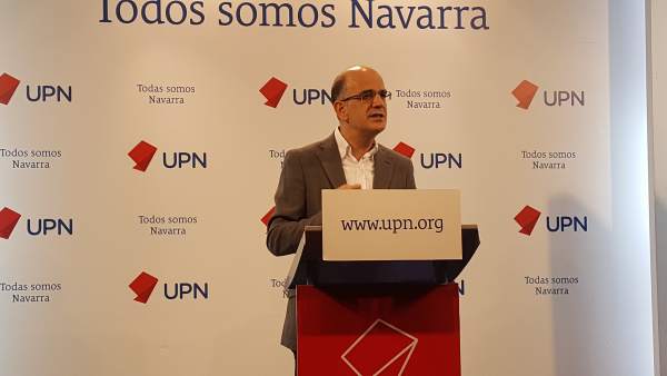Alberto Catalán, parlamentario de UPN. Alberto Catalán, parlamentario de UPN.